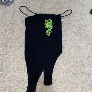Black body suit